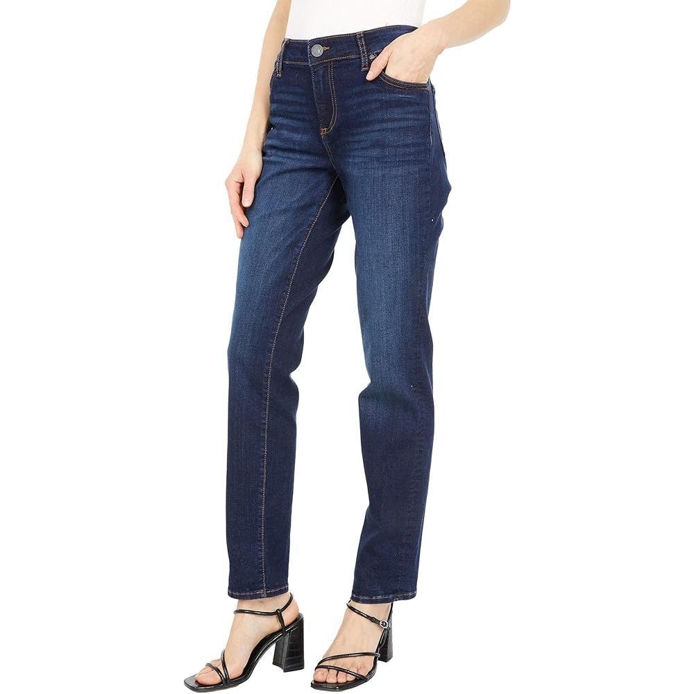 KUT from the Klothsize 10 Catherine Boyfriend Jeans Blended Fabric – Mid Rise –